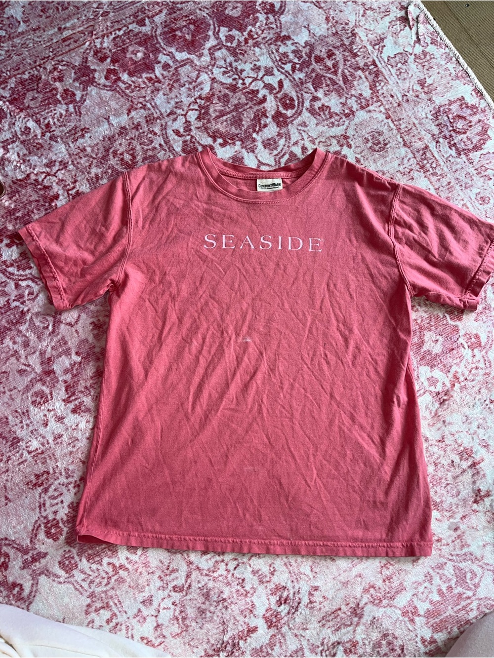 Kids Short Sleeve SEASIDE Tee "Fun Is Good" - Pink